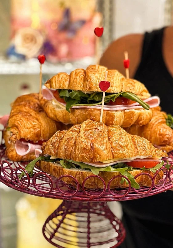 Alex’s Bakery freshly baked savoury croissants
