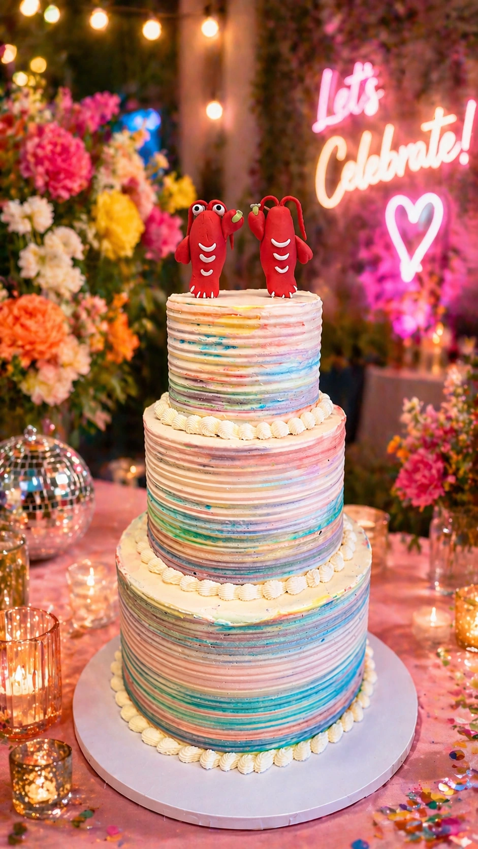 Fun celebration style cake