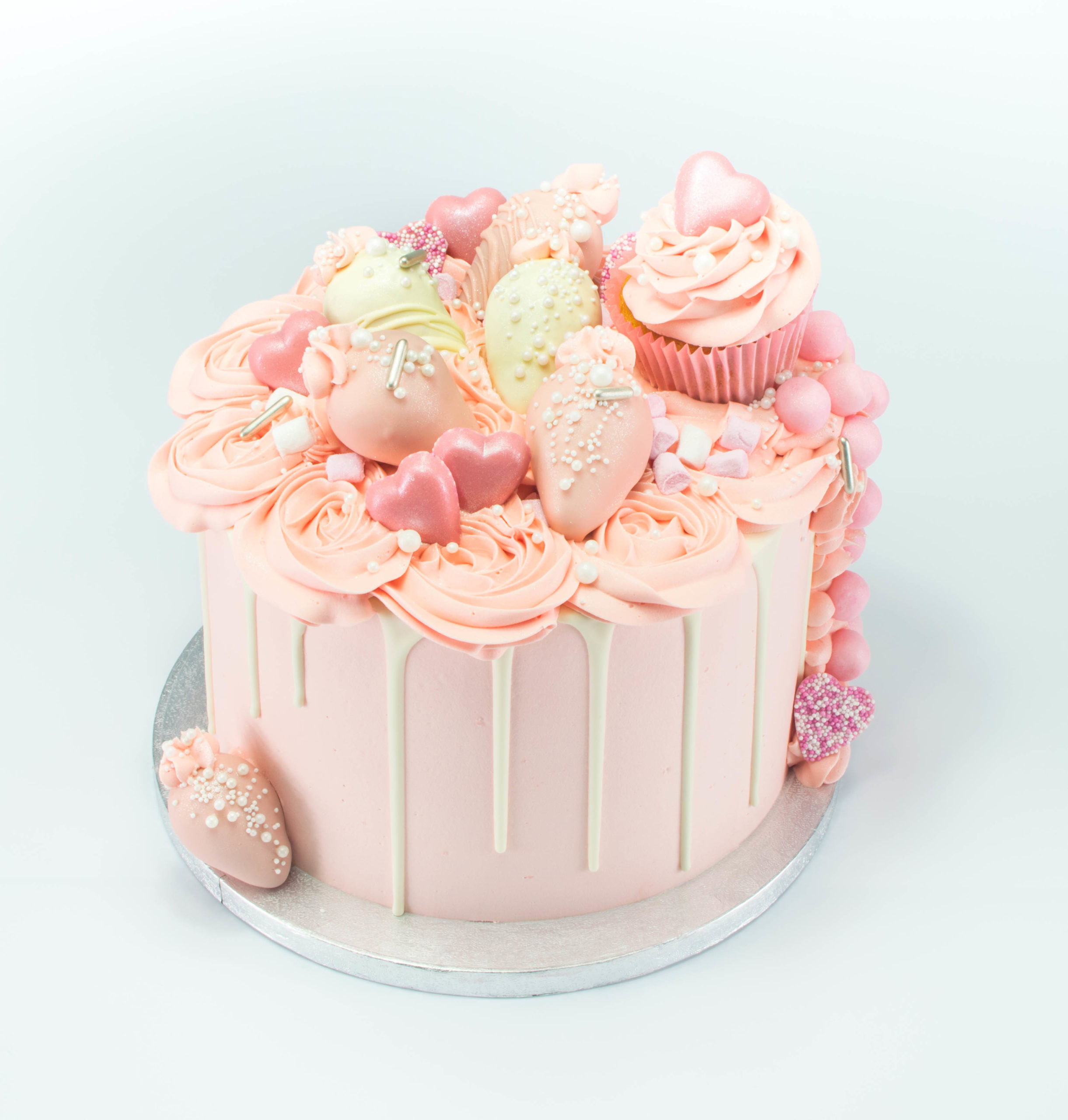 Pink Cupcake cake