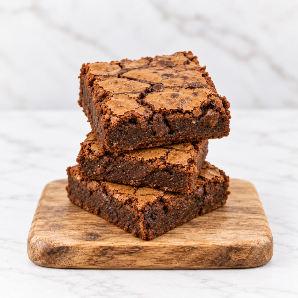 Salted Caramel Brownie Box — 6 Slices