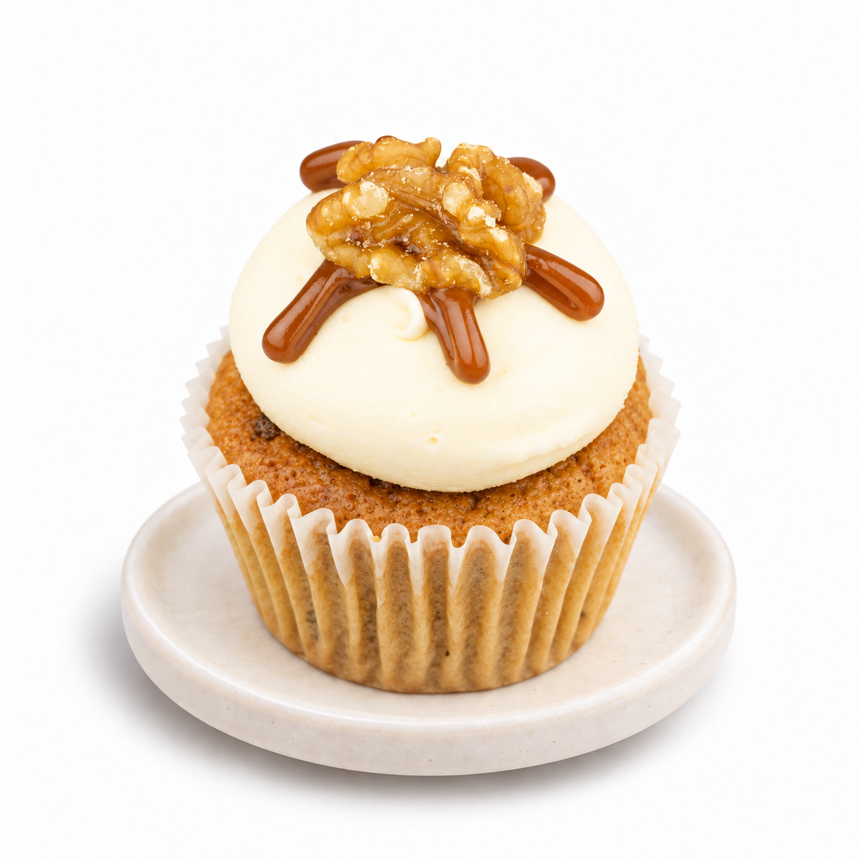 Coffee and Walnut Cupcake — Alex’s Bakery