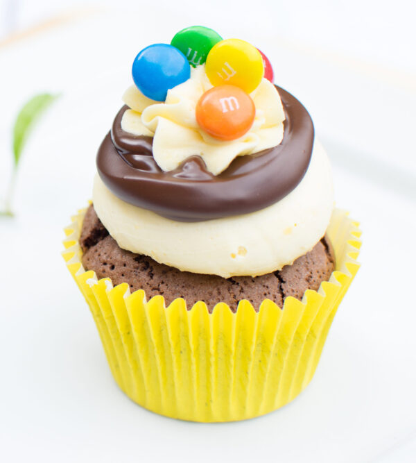 M&M Cupcake