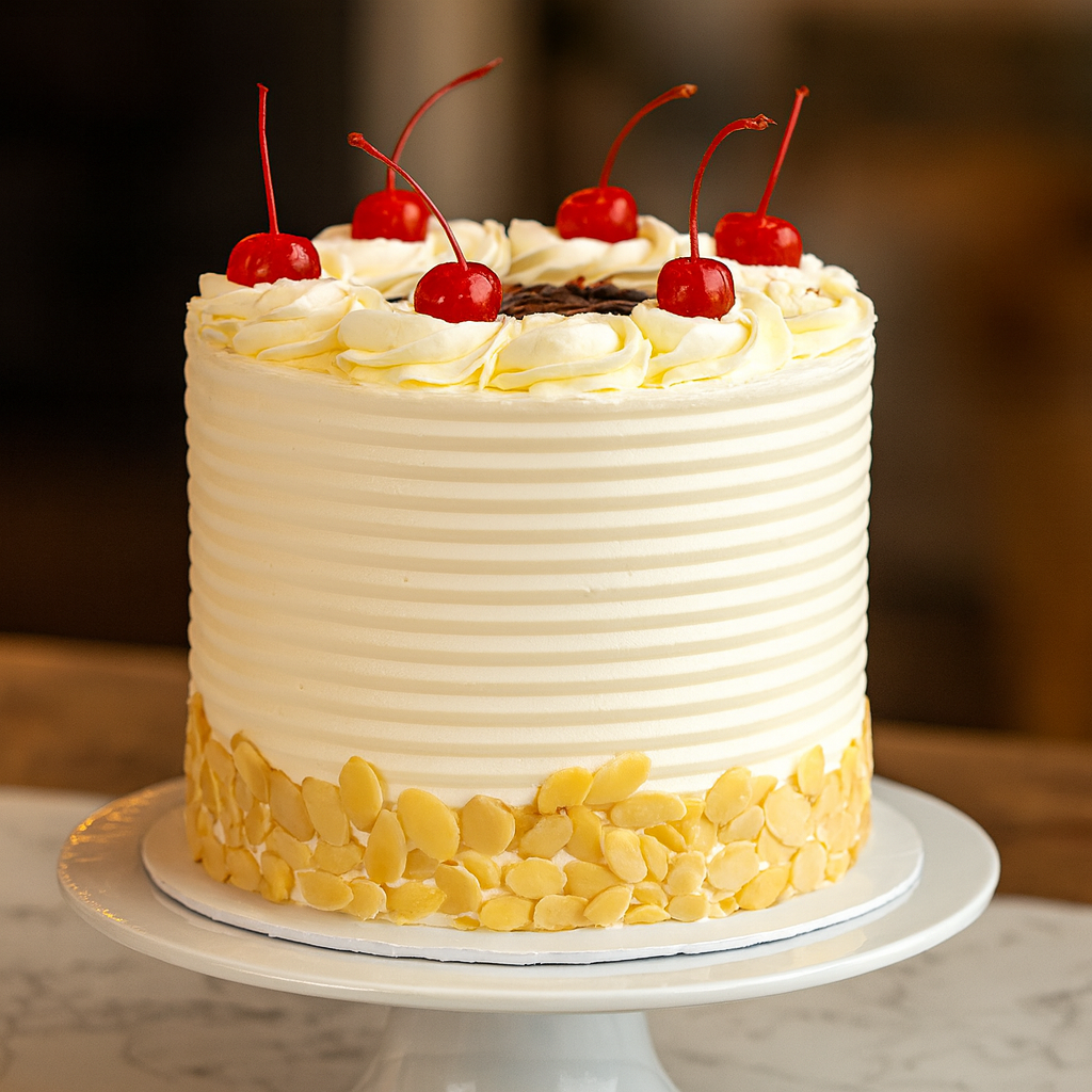 Cherry Bakewell Cake