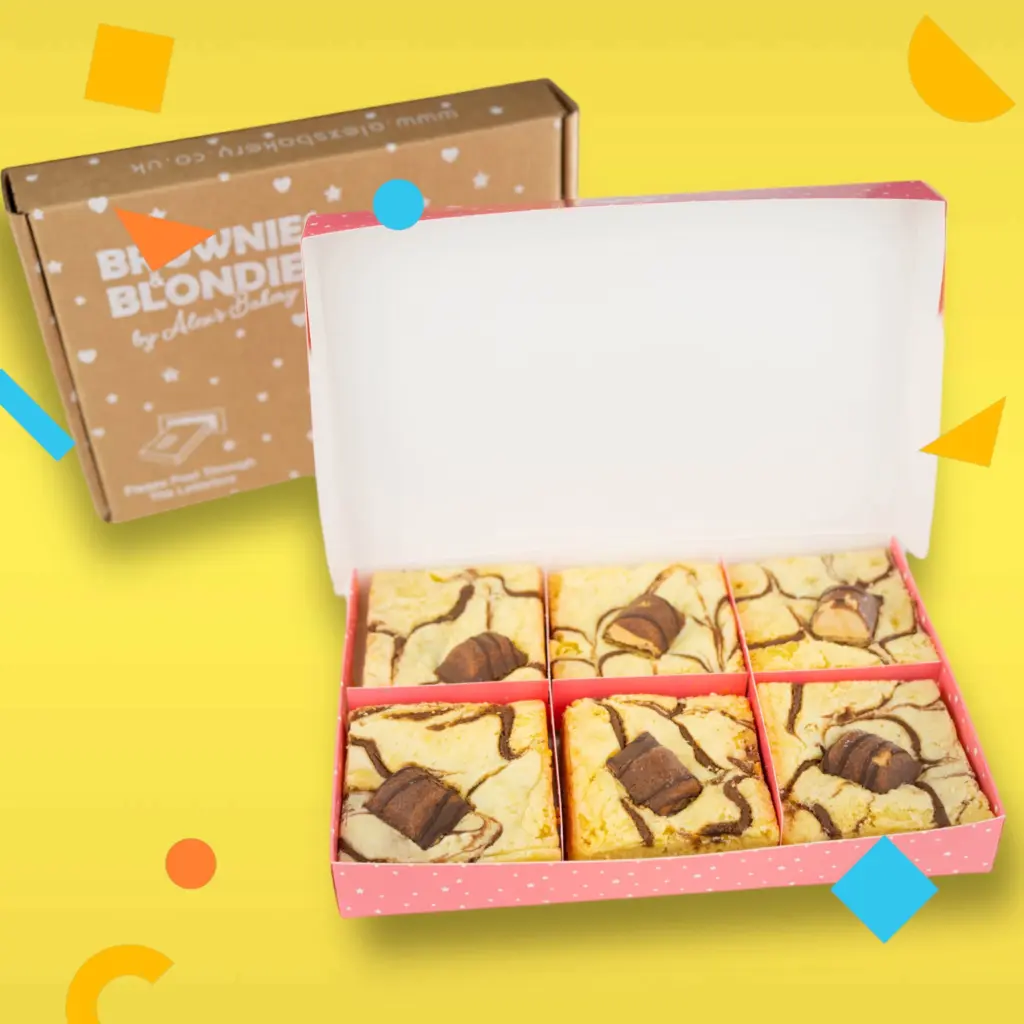 Kinder Blondies Box — 6 Slices