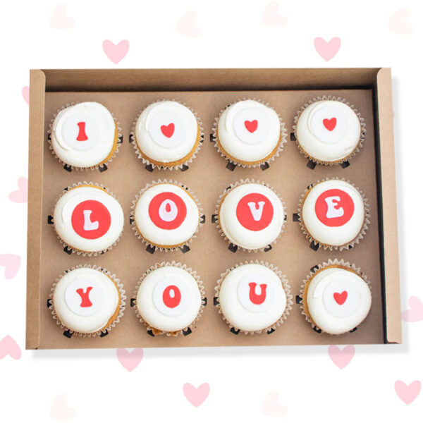 I Love You Cupcakes - Gift Box