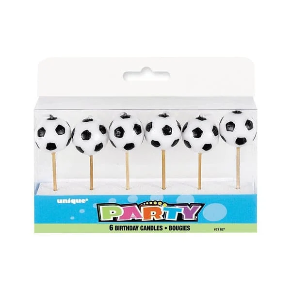 FOOTBALL BIRTHDAY CANDLES