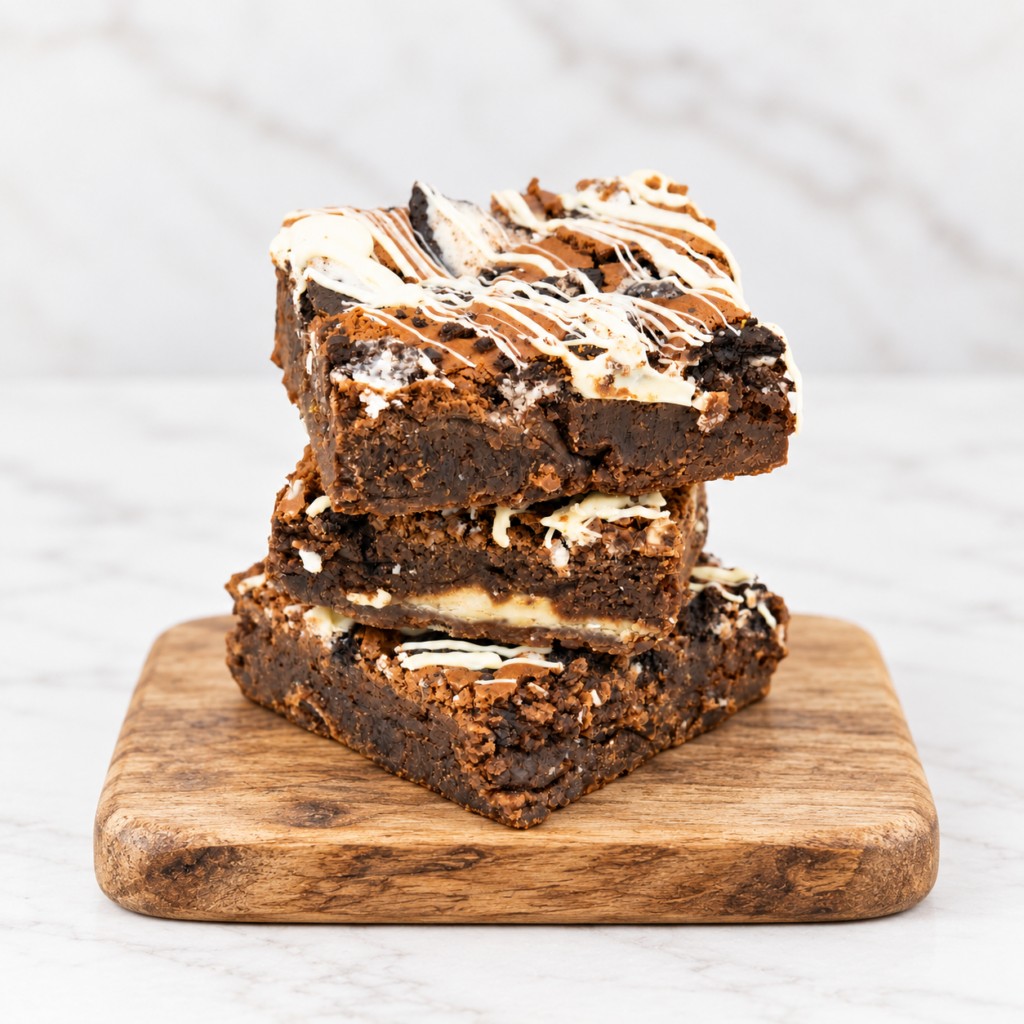 Triple Chocolate Brownie Box — 6 Slices