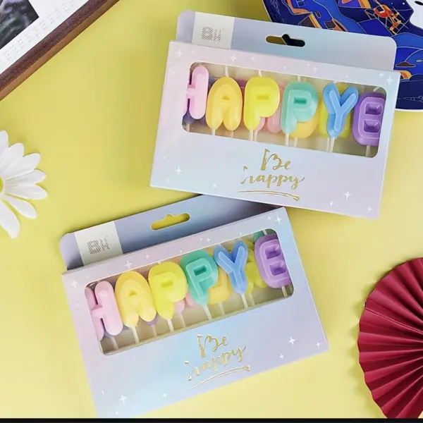 HAPPY BIRTHDAY CANDLES