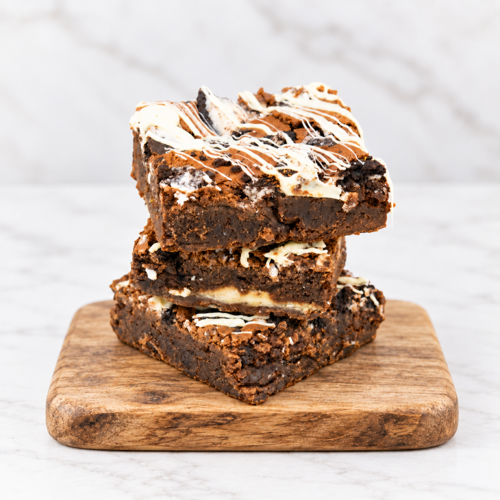 Cookies & Cream (Oreo) Brownie — 6 Slices