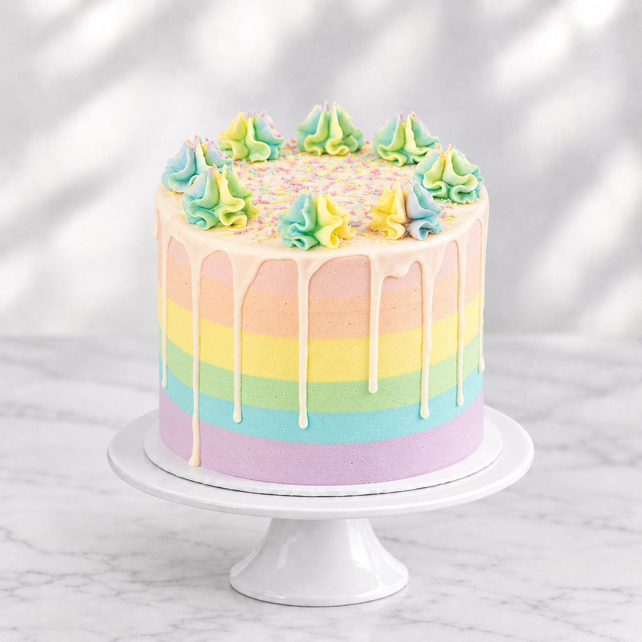 Rainbow Cake — Alex’s Bakery
