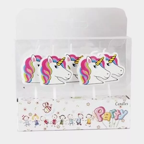 UNICORN BIRTHDAY CANDLES