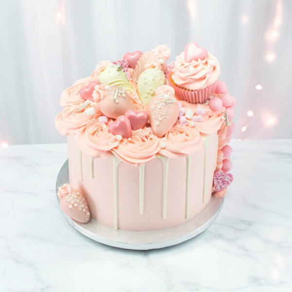 Pink Cupcake Cake
