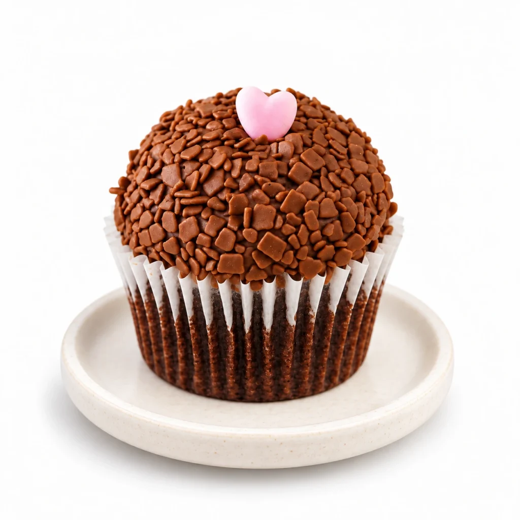 Brazilian Style Truffle Cupcake