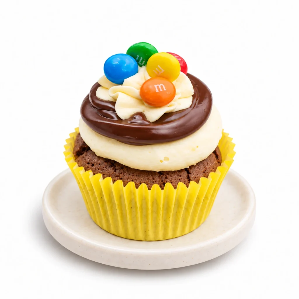 M&M Cupcake