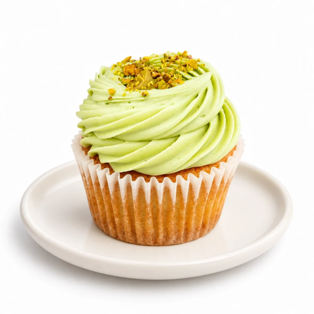 Pistachio Cupcake